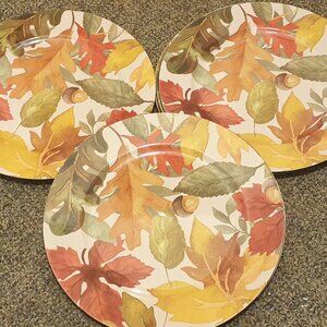 4 Thanksgiving Charger Plates by Ashland